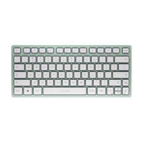 CHERRY KW 7100 MINI BT - Clavier - sans fil - Bluetooth 5.1 - QWERTY - Europe - commutateur : CHERRY SX - vert agave