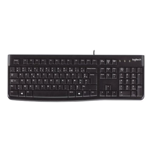 Logitech K120 - Clavier - USB - Français