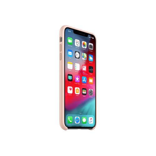 Apple - Coque De Protection Pour Téléphone Portable - Silicone - Sable Rose - Pour Iphone Xs Max