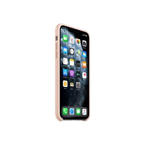 Apple - Coque De Protection Pour Téléphone Portable - Silicone - Sable Rose - Pour Iphone 11 Pro Max