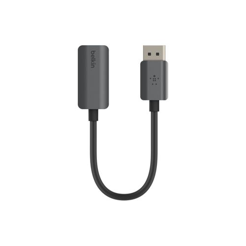 Belkin - Adaptateur vidéo - DisplayPort mâle pour HDMI femelle - 22.05 cm - noir - actif