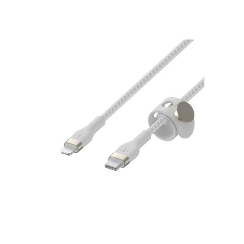 Belkin BOOST CHARGE - Câble Lightning - 24 pin USB-C mâle pour Lightning mâle - 2 m - blanc