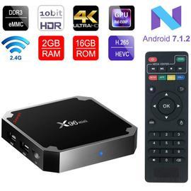 TV Box Android 10.0 2G+16G Boitier IPTV Android TV Mini Smart TV