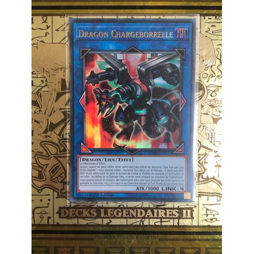 Carte Yu Gi Oh! - Dupo - Fr074 - Ultra Rare - Dragon Chargeborrelle - 1ère Édition