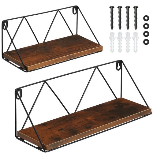 2 ?Tag?Res Suspendues Rockport - Bois Fonc? Industriel