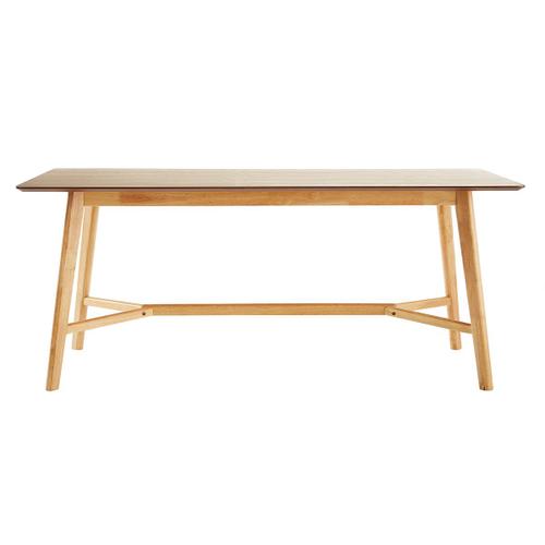 Table ? Manger Vintage En Bois Clair L180 Cm Kara