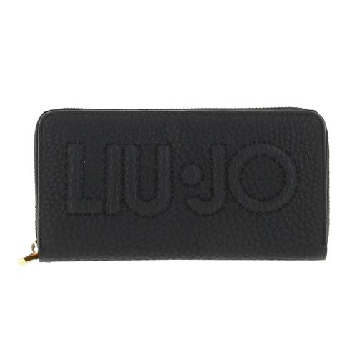 Portefeuille Liu.jo Ecs xl zip around nero Noir 2007000081853