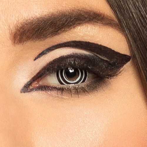 Lentilles Hebdomadaires 14mm Spirale Noire - 7