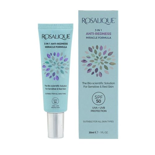 Rosalique 3 In 1 Anti-Redness Miracle Formula Spf50 