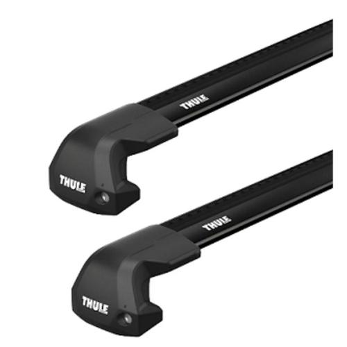 Barres De Toit Land Rover Defender (09/19-) Thule Wingbar Edge Black Alu - Thule