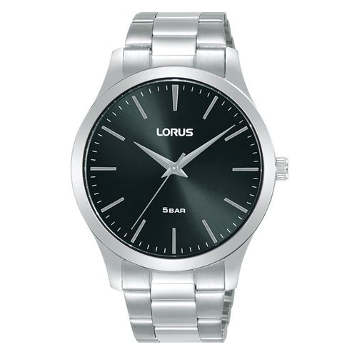 Montre Lorus Classique Acier Cadran Noir