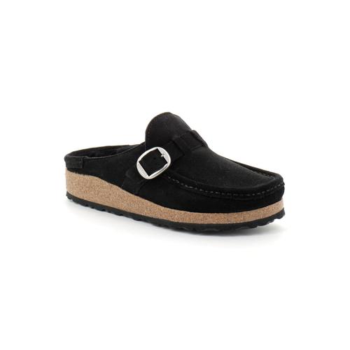 Birkenstock Buckley En Fourrure D?agneau Noir