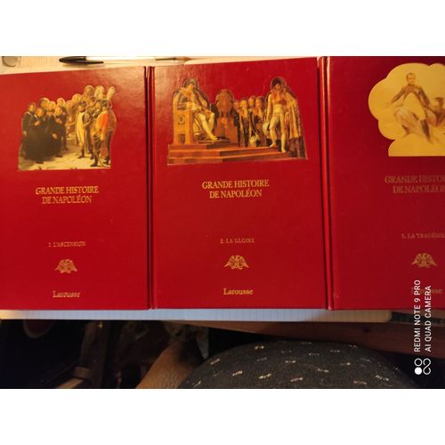 Grande Histoire De Napoleon-Larousse-3vol.A.Castelot