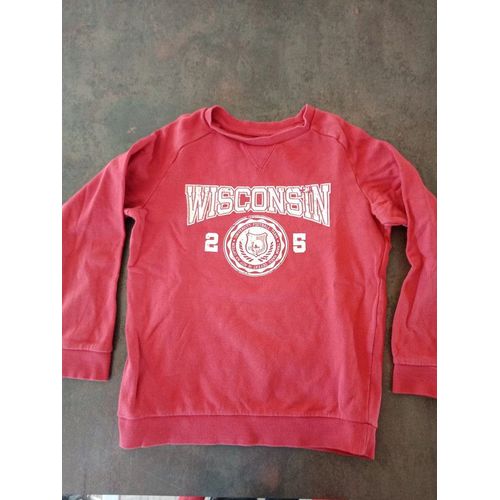 Sweat Polaire Rouge Garçon 12 Ans Kiabi Bon État