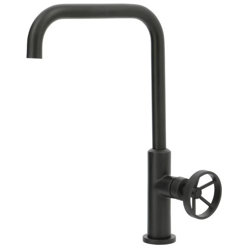 Mitigeur évier bec haut style industriel Noir THERMADOR - VAT13N