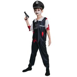 2 Sets Déguisement Policier Fille Tenue De Police Pour Enfants Halloween