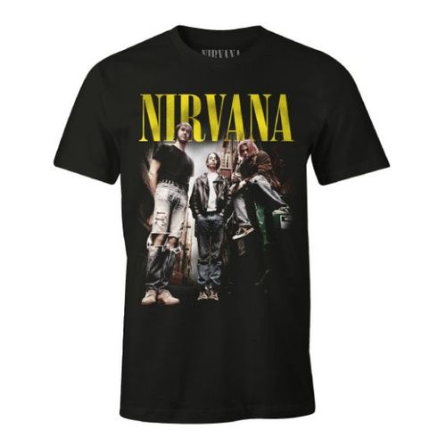 Nirvana - Bande - T-Shirt Homme (S)
