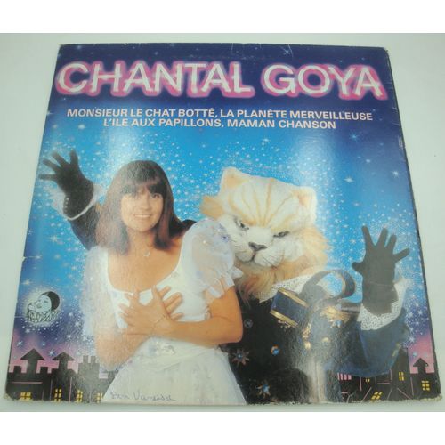 Chantal Goya - Monsieur Le Chat Botté/La Planète Merveilleuse/L'ile Aux Papillons Lp 1982 Rca