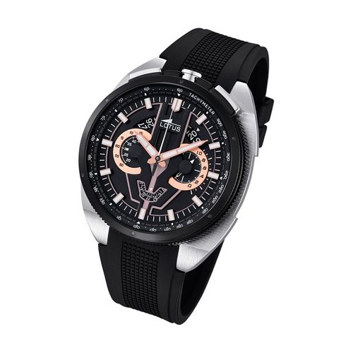 Montre Homme Lotus Élégante L10128/4 Pur Montre-Bracelet Sport Noir Ul10128/4
