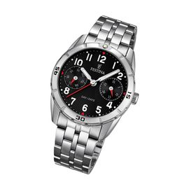 Montre Pour Enfants Et Jeunes, Festina , F16908/3, Montre-Bracelet En Acier Inoxydable, Argent Uf16908/3