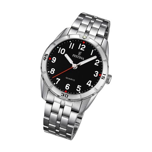 Montre Pour Enfants Festina F16907/3 Montre-Bracelet Junior En Acier Inoxydable Argent Uf16907/3