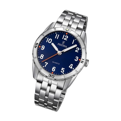 Montre Pour Enfants Festina F16907/2 Montre-Bracelet Junior En Acier Inoxydable Argent Uf16907/2