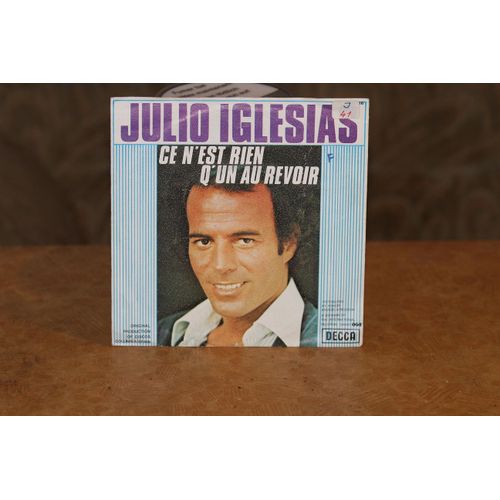 Julio Iglesias Ce N'est Rien Q'un Au Revoir 45 Tours
