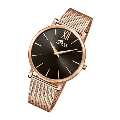 Montre Femme Lotus 18730/2 Montre-Bracelet En Acier Inoxydable Smart Casual Or Rose Ul18730/2