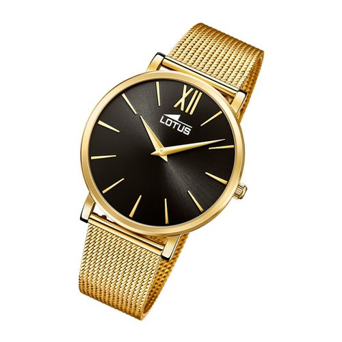 Montre Femme Lotus Élégante 18729/2 Montre-Bracelet En Acier Inoxydable Smart Casual Or Ul18729/2