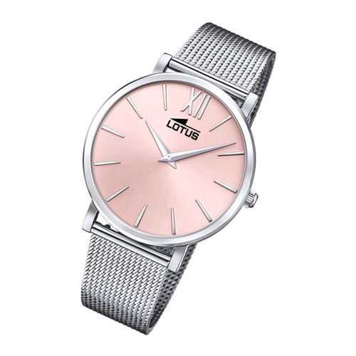 Montre Femme Lotus 18728/2 Montre-Bracelet En Acier Inoxydable Smart Casual Argent Ul18728/2