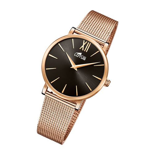 Montre Femme Lotus 18733/2 Montre-Bracelet En Acier Inoxydable Smart Casual Or Rose Ul18733/2