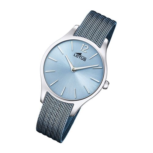 Montre Femme Lotus Elegant 18749/2 Montre-Bracelet En Acier Inoxydable Bliss Bleu Clair Ul18749/2