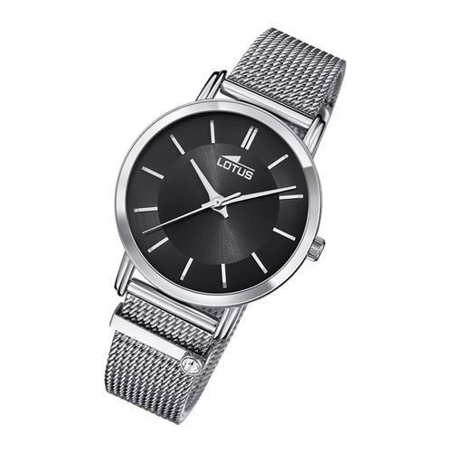 Lotus Montre Pour Femme Mode 18737/4 Montre-Bracelet En Acier Inoxydable Tendance Argent Ul18737/4
