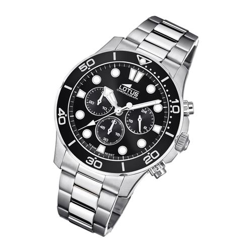 Lotus Montre Pour Hommes Mode 18756/3 Montre-Bracelet En Acier Inoxydable Khrono Argent Ul18756/3