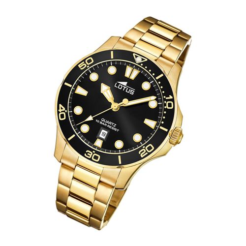 Montre Femme Lotus Mode 18764/2 Montre-Bracelet En Acier Inoxydable Sport Or Ul18764/2