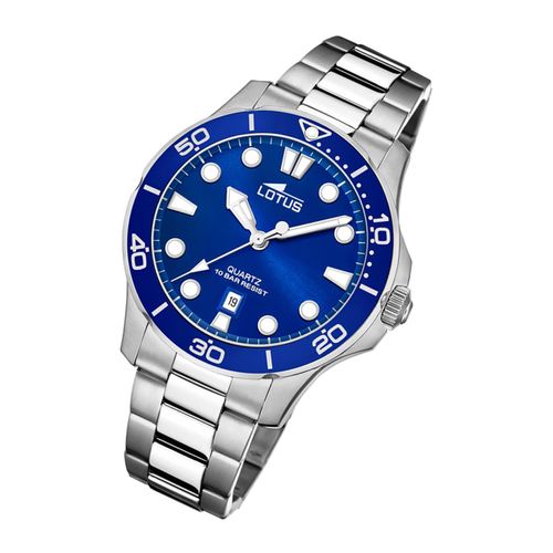 Lotus Montre Pour Femme Mode 18762/1 Montre-Bracelet En Acier Inoxydable Sport Argent Ul18762/1