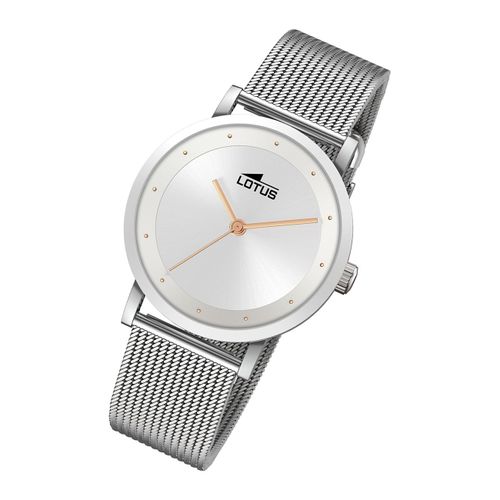 Lotus Montre Pour Femme Mode 18790/1 Montre-Bracelet En Acier Inoxydable Tendance Argent Ul18790/1