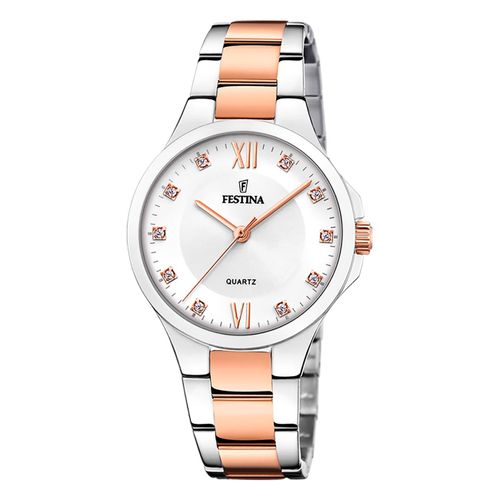 Montre Femme Festina Acier Inoxydable Argent Rose Festina Montre-Bracelet Boyfriend Uf20612/1