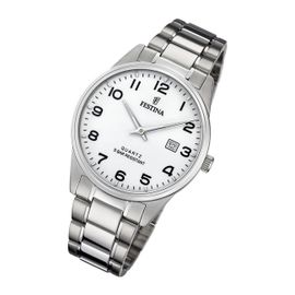 Festina Montre Homme F20511/1 Montre-Bracelet En Acier Inoxydable Classique Argent Uf20511/1
