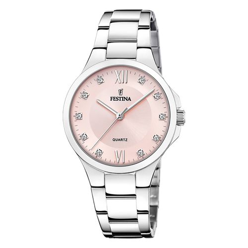 Montre Femme Festina Acier Inoxydable Argent Festina Montre-Bracelet Mademoiselle Uf20582/2