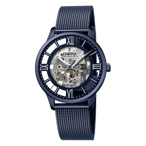 Montre-Bracelet Automatique Pour Hommes, Festina , F20574/1, Acier Inoxydable, Argent, Uf20574/1