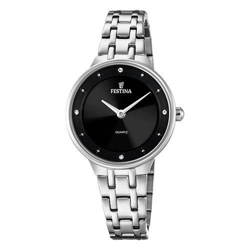 Festina Montre Femme Mademoiselle F20600/4 Montre Bracelet Acier Inoxydable Argent Uf20600/4
