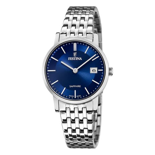 Montre Femme Festina Acier Inoxydable Argent Festina Montre-Bracelet Swiss Made Uf20019/2