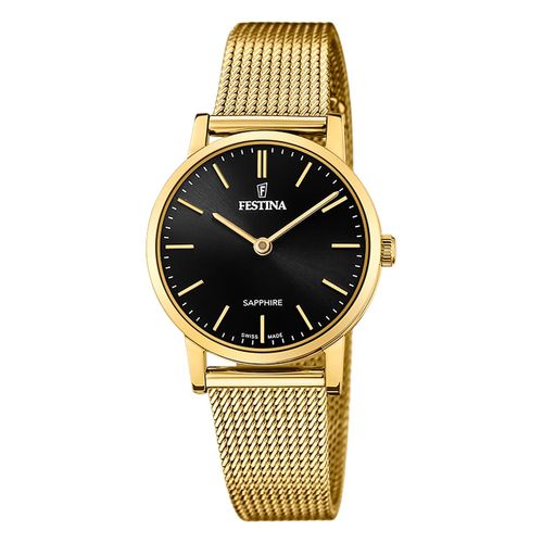 Montre Femme Festina Acier Inoxydable Or Festina Montre-Bracelet Swiss Made Uf20023/3