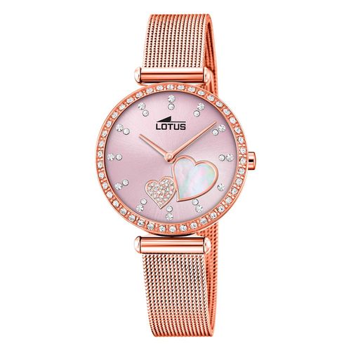 Montre Femme Lotus Bliss Montre-Bracelet Acier Inoxydable Rose Ul18620/2