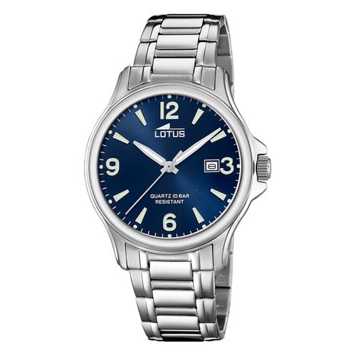 Montre Pour Homme Lotus Excellente Montre-Bracelet En Acier Inoxydable Argenté Ul18645/5