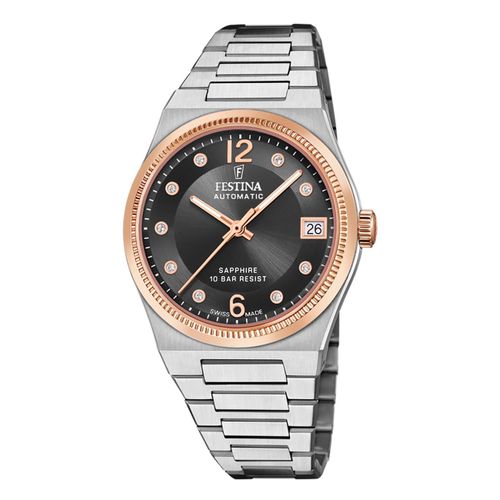 Montre Femme Festina Acier Inoxydable Argent Festina Montre-Bracelet De Fabrication Suisse Uf20031/3