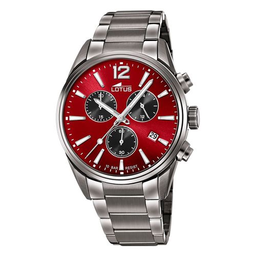 Montre Homme Lotus Acier Inoxydable Gris Montre-Bracelet Lotus Classic Ul18682/5