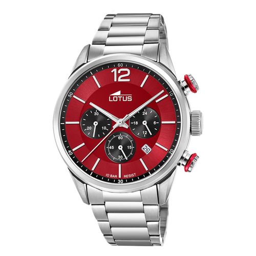 Montre Homme Lotus Acier Inoxydable Argent Montre-Bracelet Lotus Classic Ul18688/5