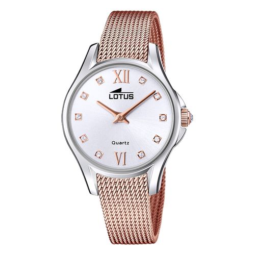 Montre Femme Lotus Acier Inoxydable Or Rose Montre-Bracelet Lotus Classic Ul18799/1